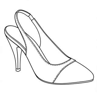 Slingback pumps