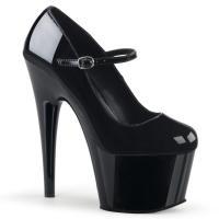 Platform Pumps with Straps
