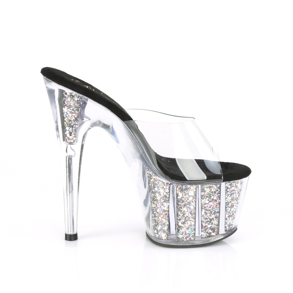 Pleaser Adore-701CG C/SG - Clear High-Platform Sandals