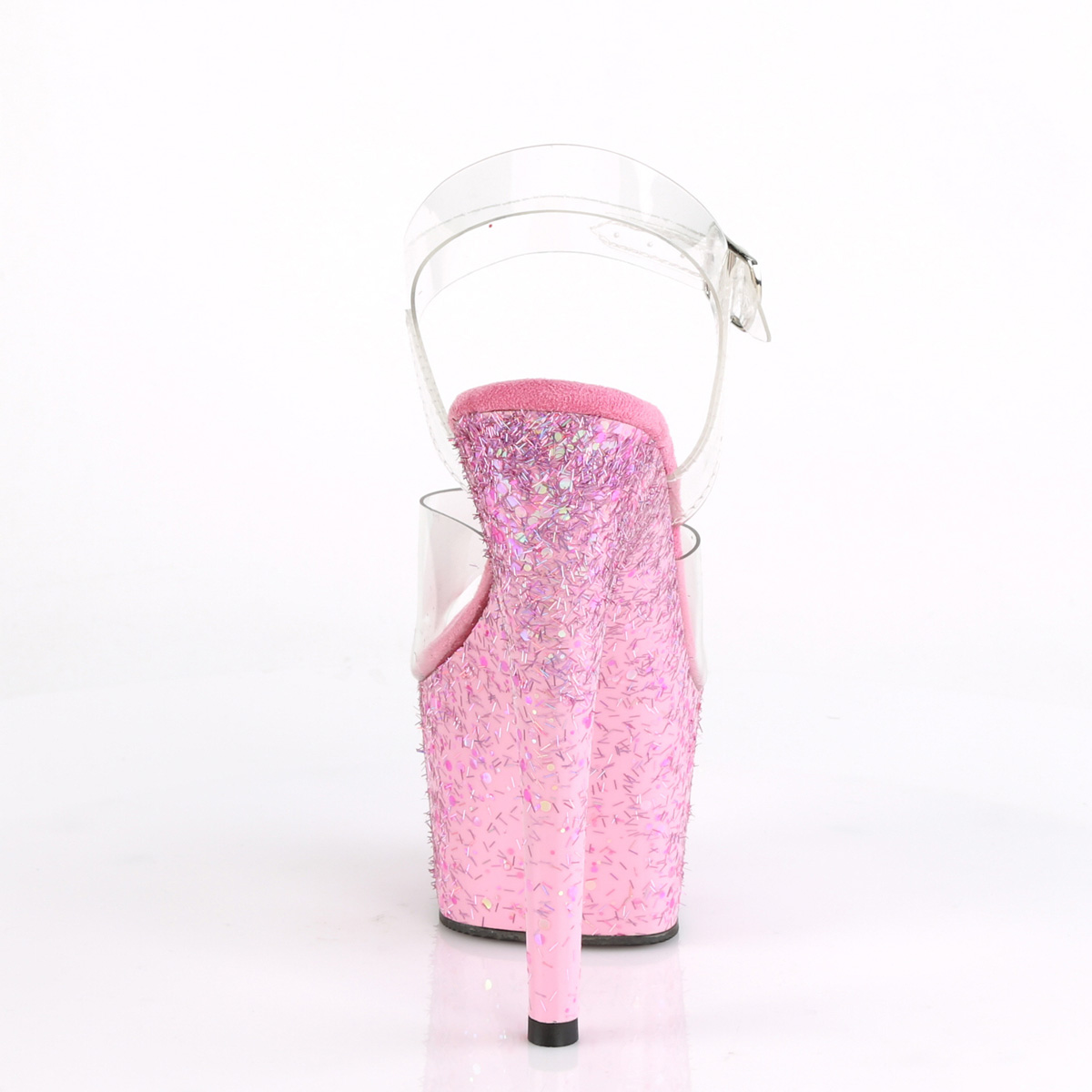 Pleaser Adore-708CF C/PN - Clear High-Platform Sandals