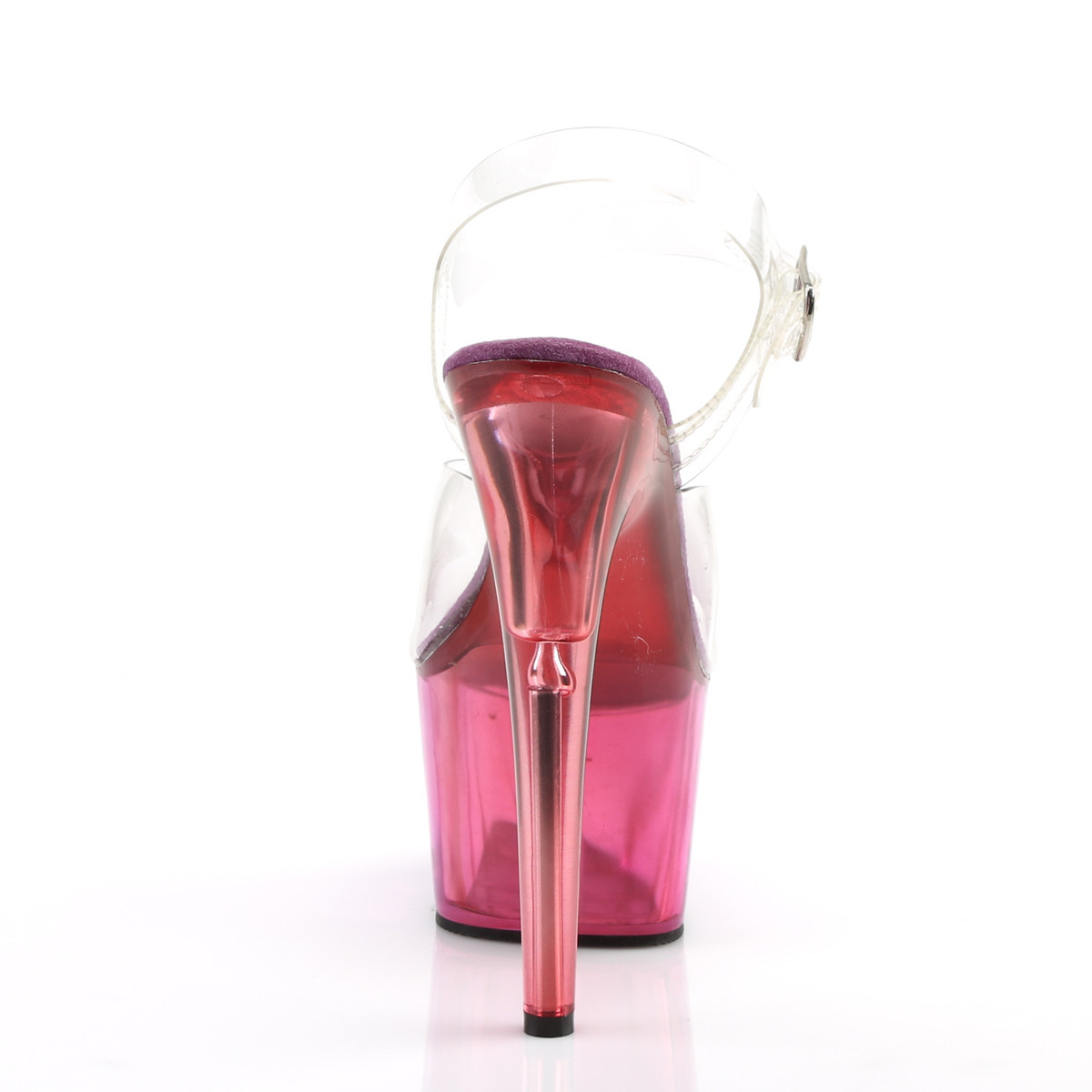 Pleaser Adore-708MCT C/PP - Clear High-Platform Sandals