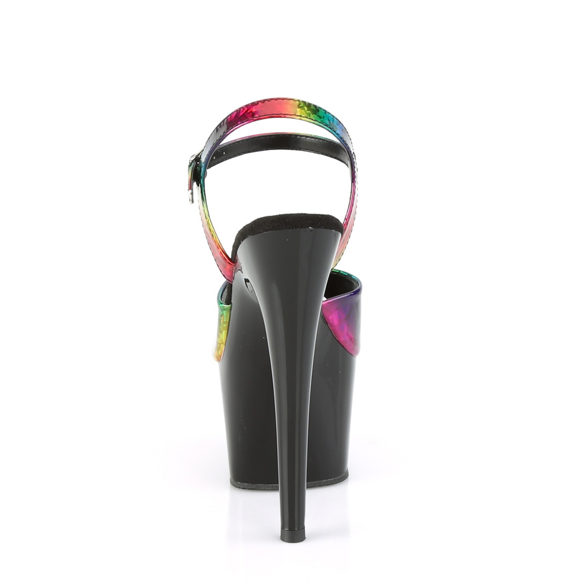 Pleaser Adore-709RB RBOWHG/B - Multicolour High-Platform Sandals