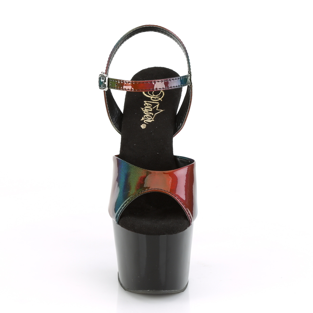 Pleaser Adore-709RBDT RBOWHG/B - Multicolour High-Platform Sandals