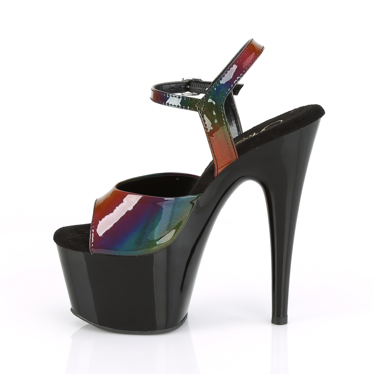 Pleaser Adore-709RBDT RBOWHG/B - Multicolour High-Platform Sandals