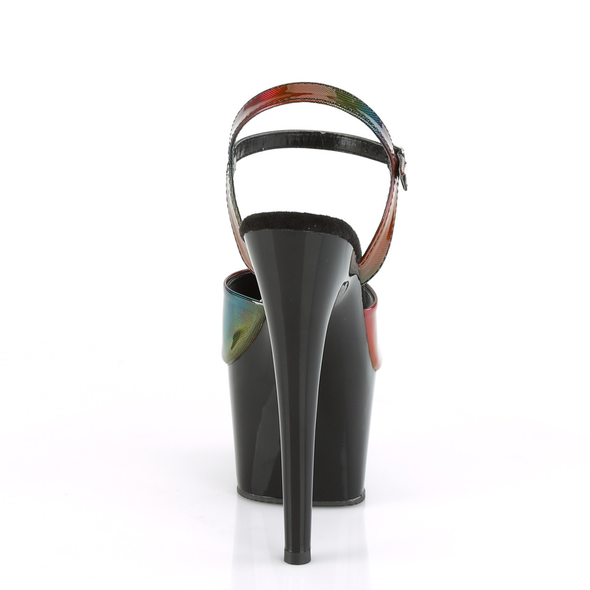 Pleaser Adore-709RBDT RBOWHG/B - Multicolour High-Platform Sandals