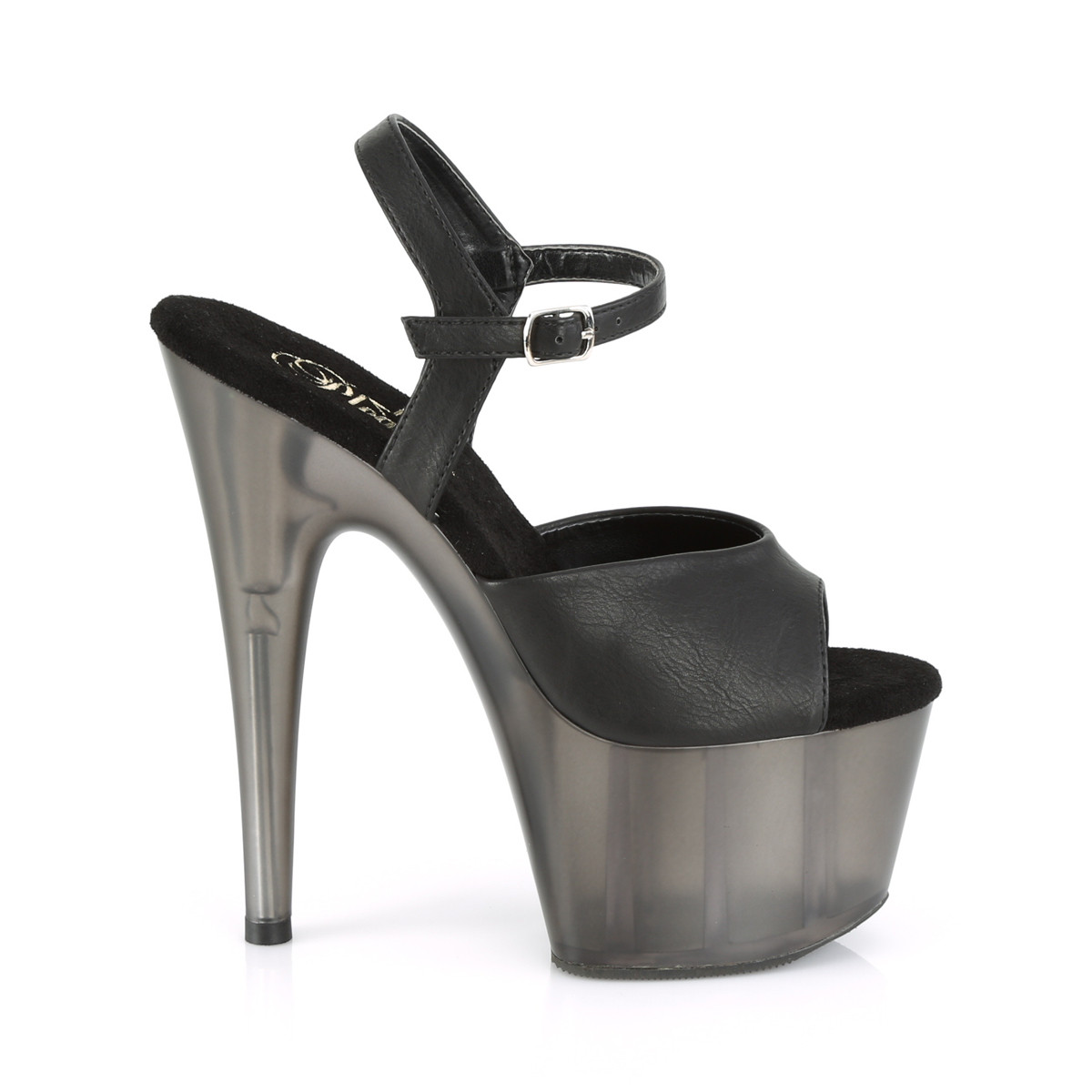 Pleaser Adore-709T BPU/M - Black High-Platform Sandals