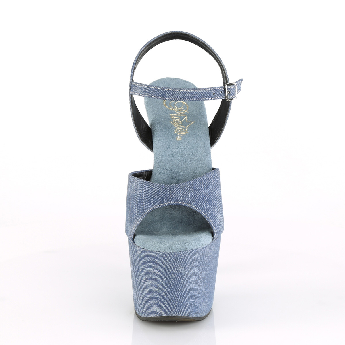 Pleaser Adore-709WR DMPU/M - Blue High-Platform Sandals