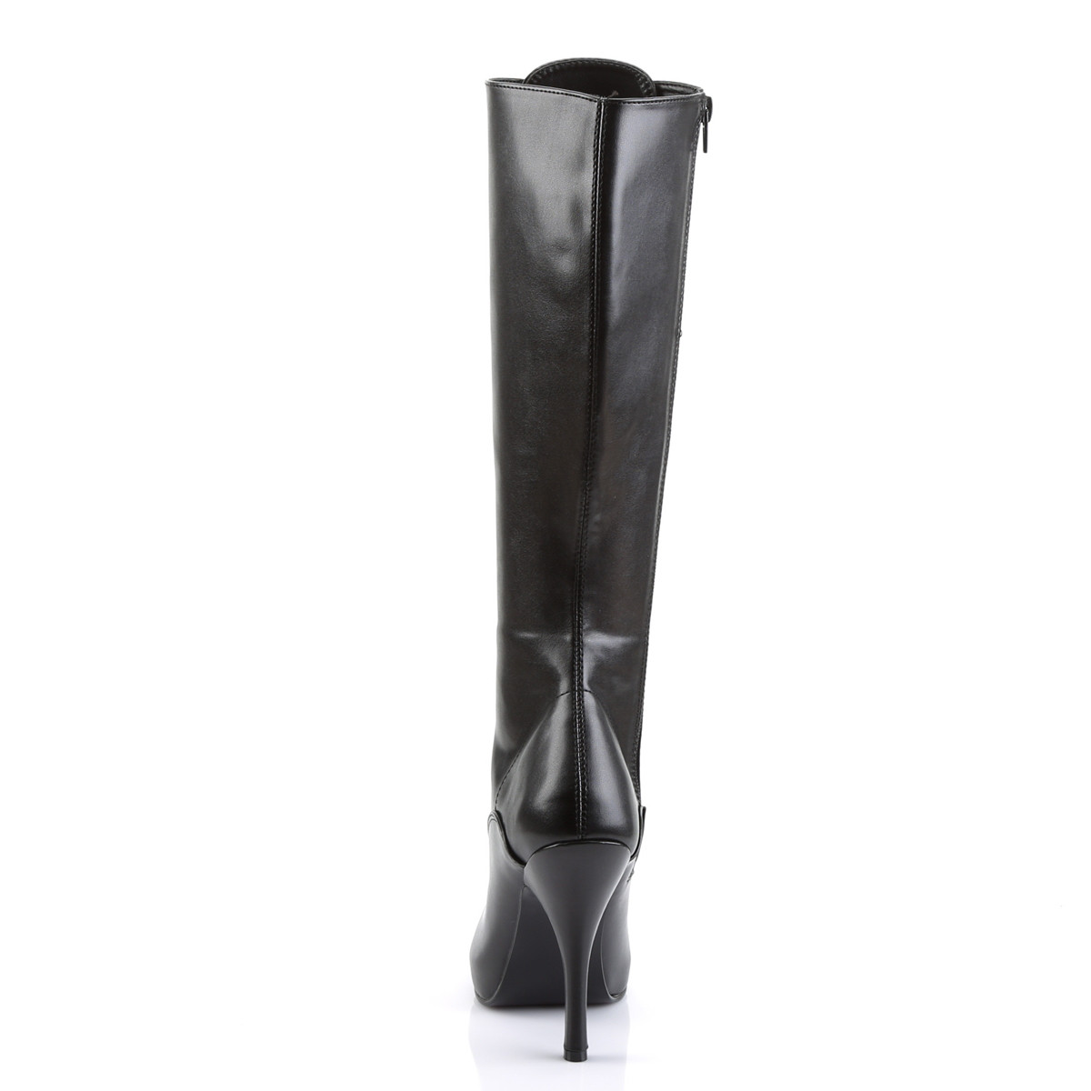 Funtasma Arena-2020 B/PU - Black High-Heel Knee High Single Sole Boots