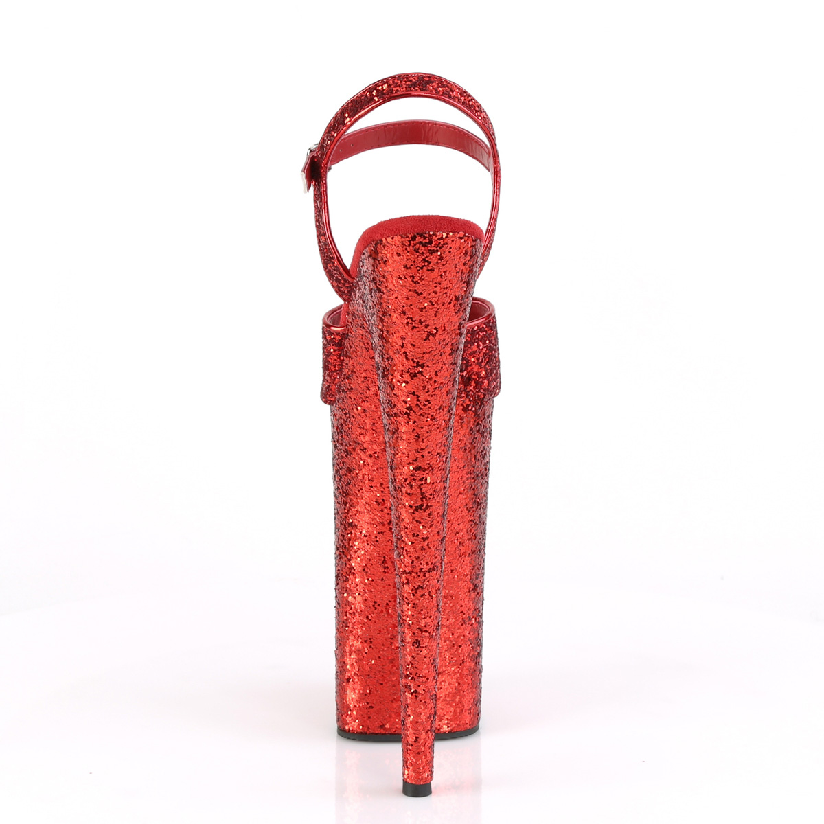 Pleaser Beyond-010LG RG/M - Red High-Platform Sandals