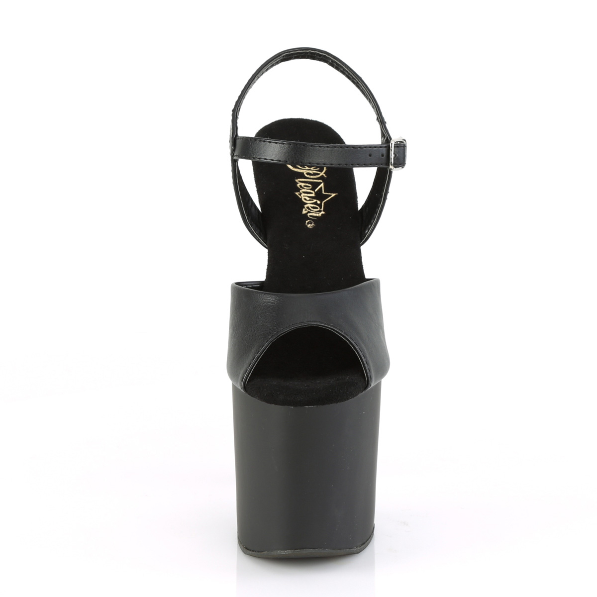 Pleaser Bondgirl-709 BPU/M - Black High-Platform Sandals