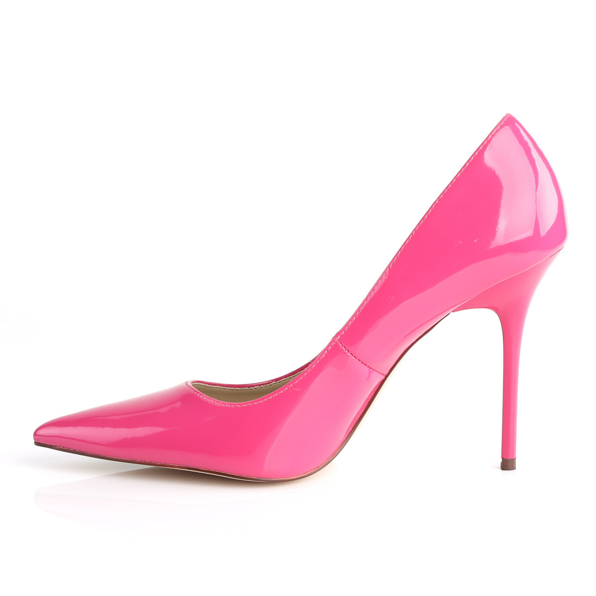Pleaser Classique-20 HP - Shiny Pink High-Heel Stilettos