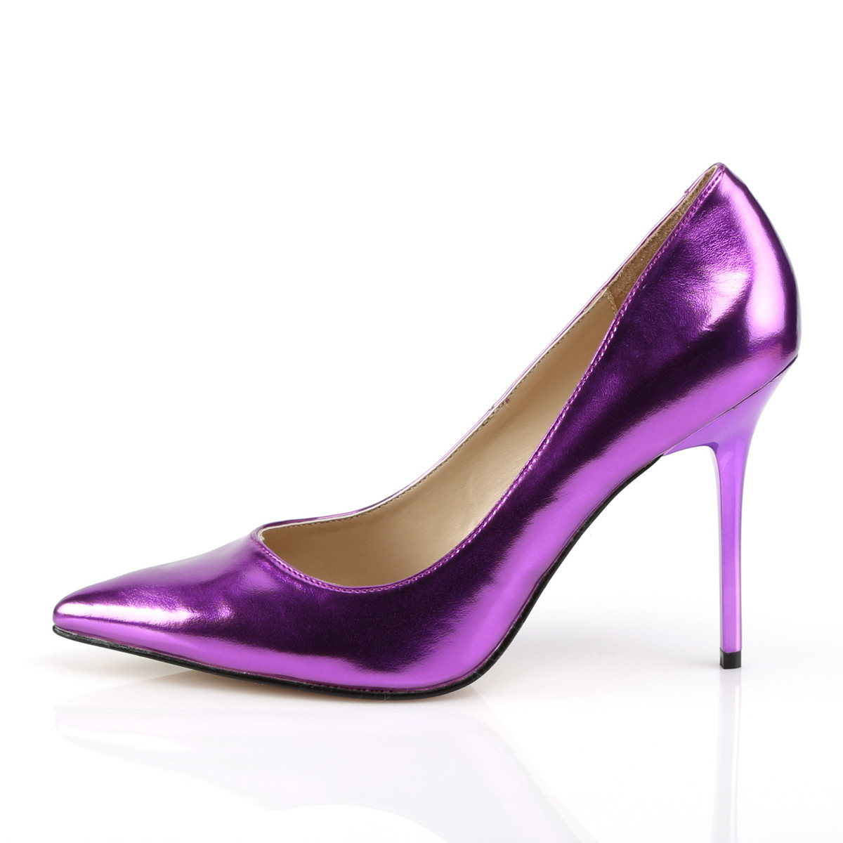 Pleaser Classique-20 OCMPU - Violet High-Heel Stilettos