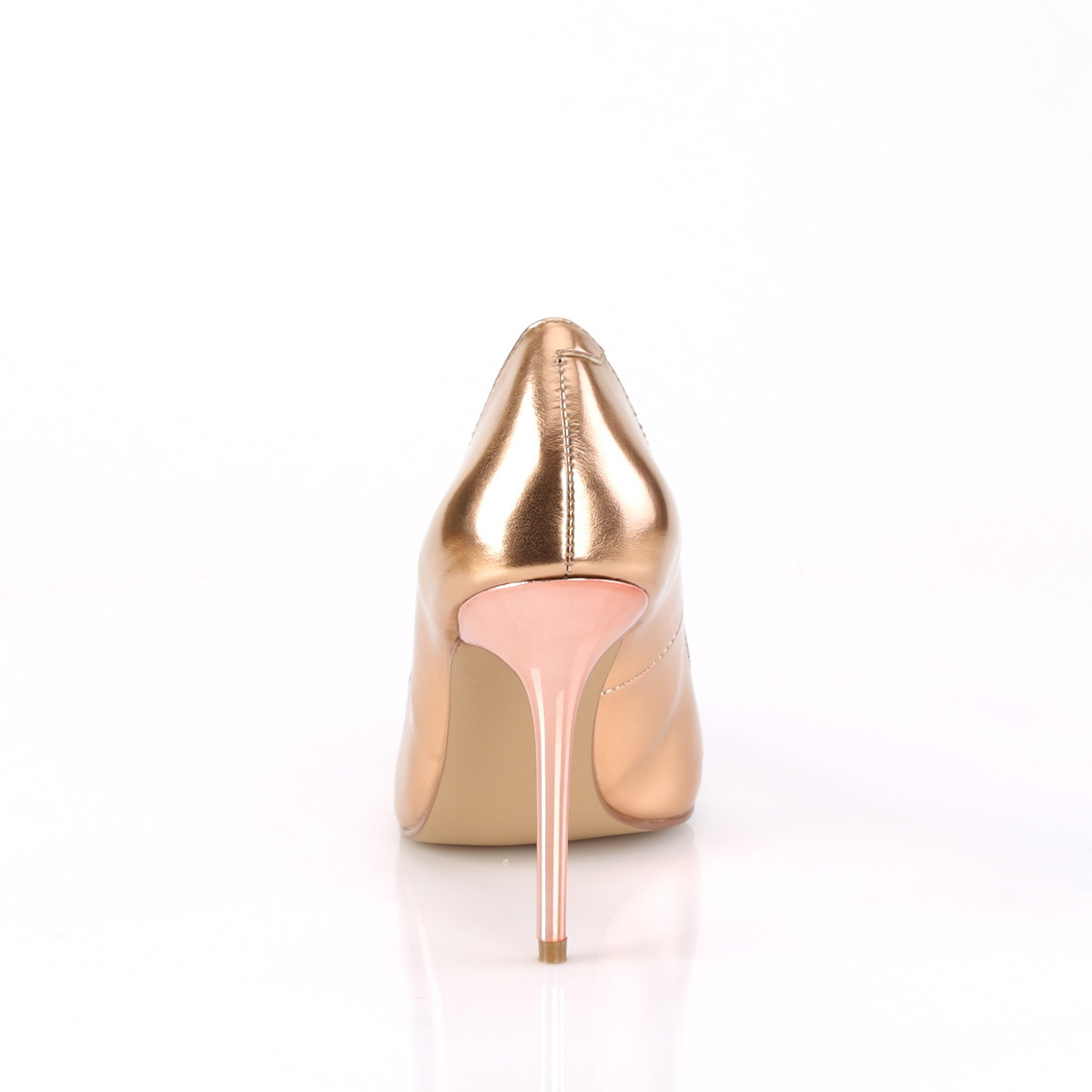 Pleaser Classique-20 ROGLDMPU - Gold High-Heel Stilettos
