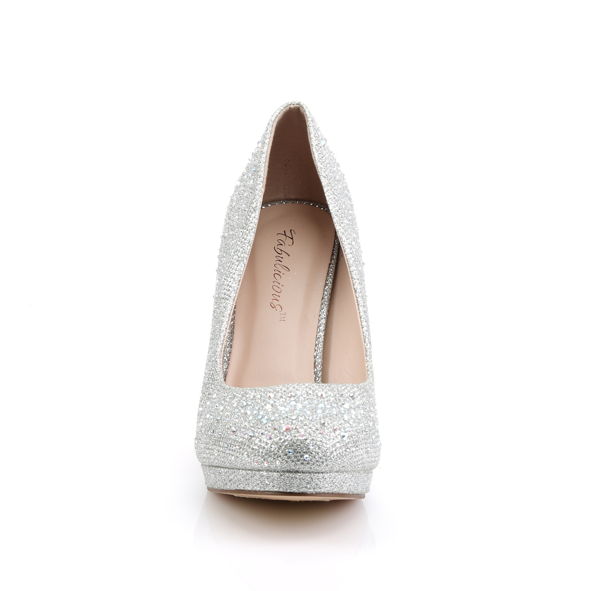 Fabulicious Covet-02 SGFA - Silver Stilettos