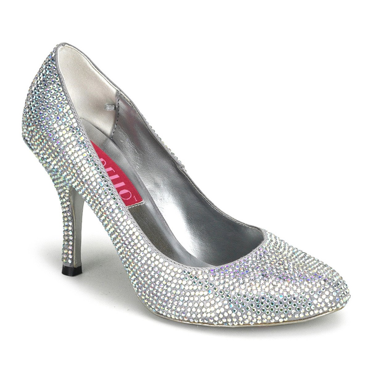 Bordello Violette-14R IRI - Silver Stilettos