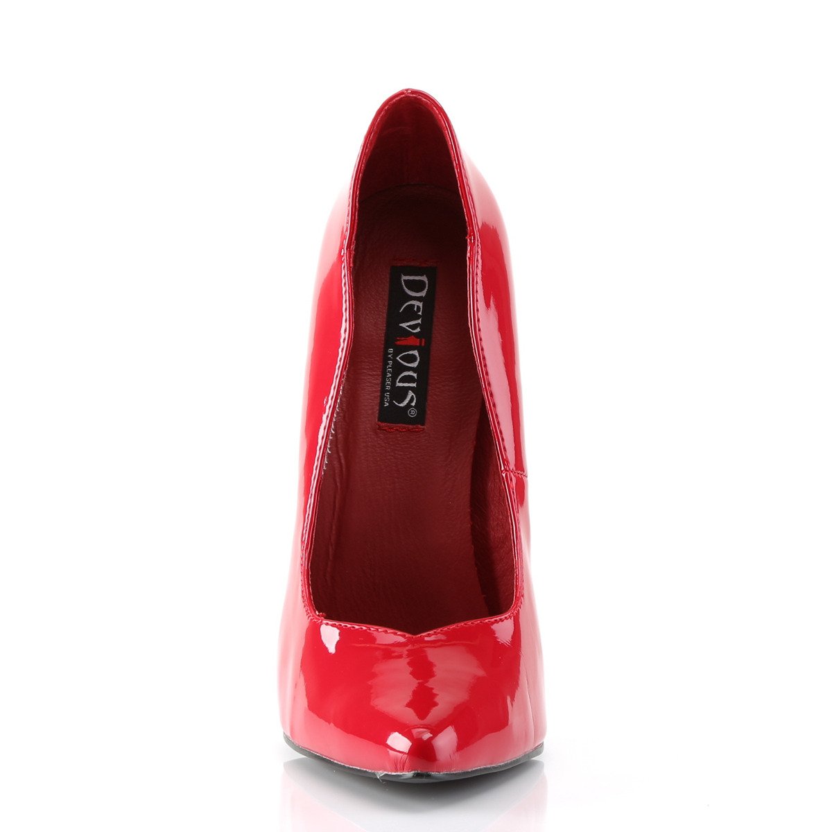 Devious Scream-01 R - Shiny Red High-Heel Stilettos