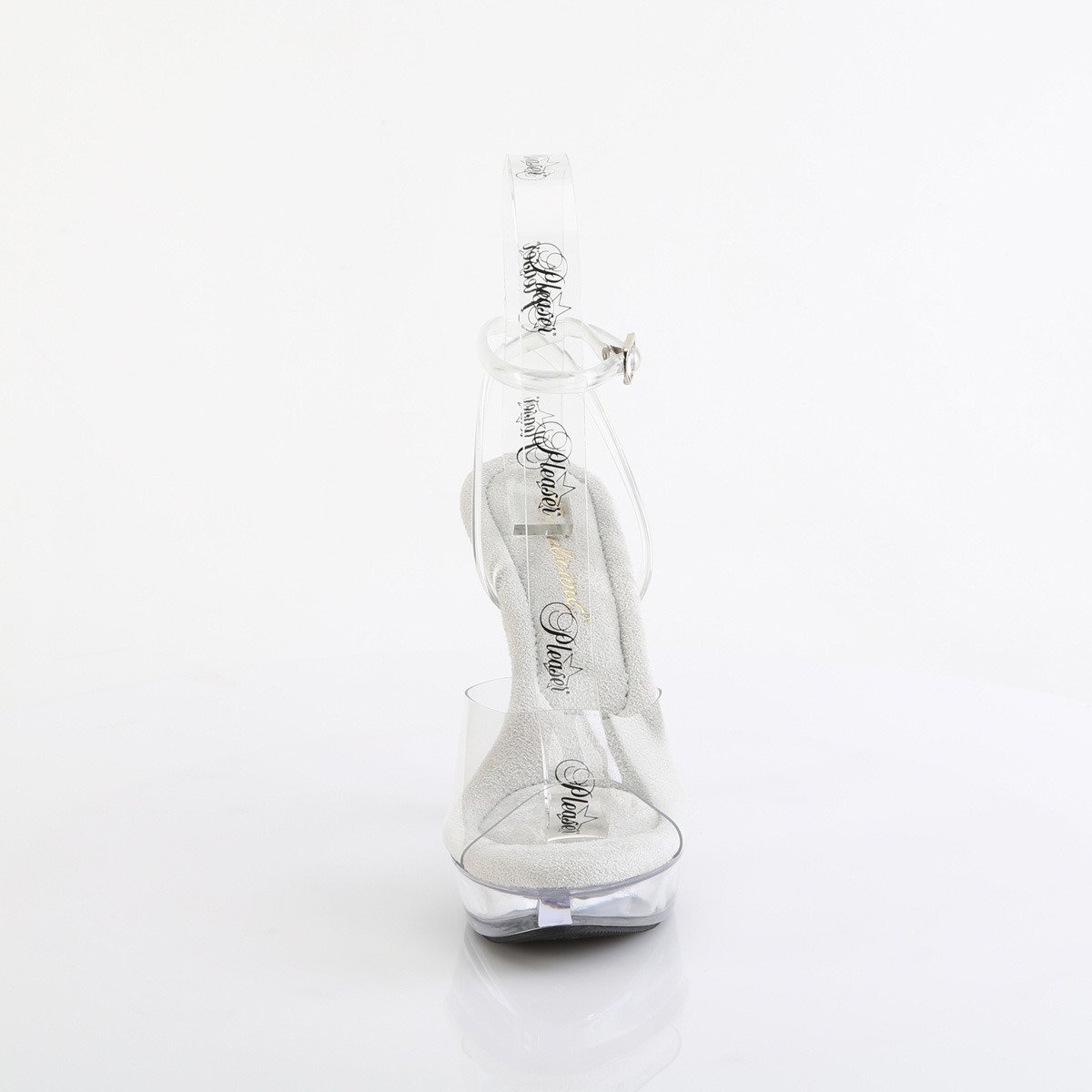 Fabulicious Cocktail-506 C/M - Clear High-Heel Sandals