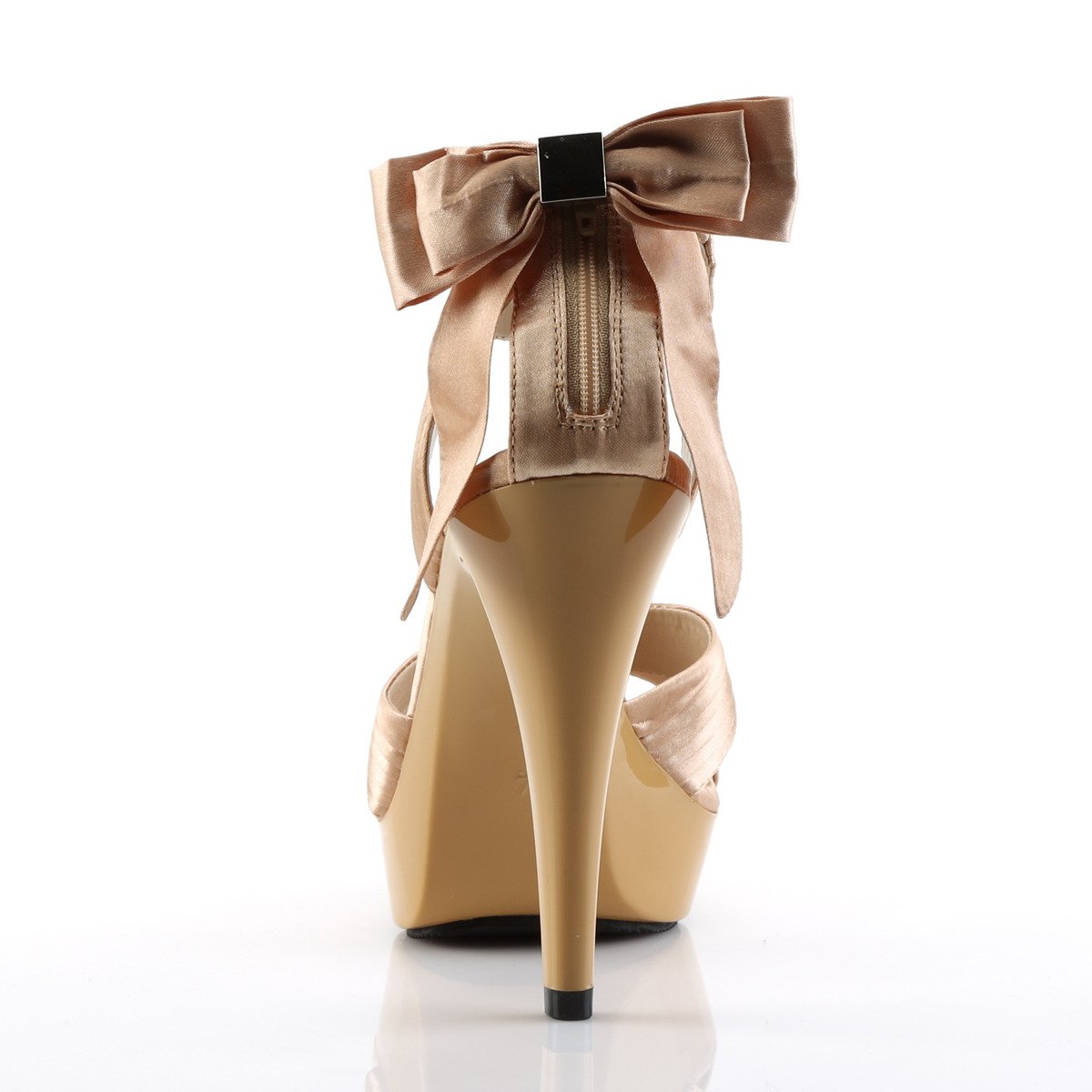 Fabulicious Cocktail-568 CHASA/M - Gold High-Heel Ankle Strap Heels