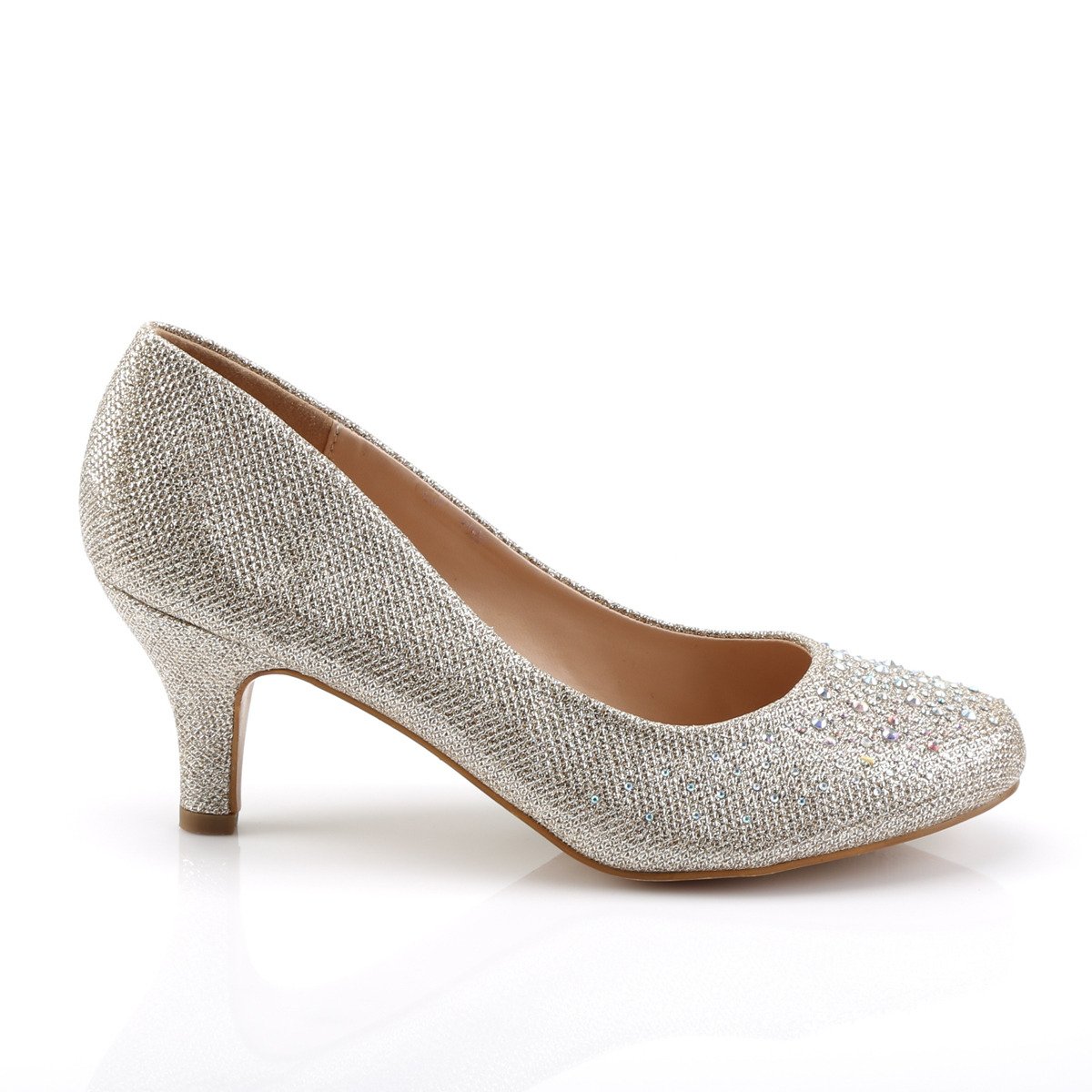 Fabulicious Doris-06 NUGFA - Beige Stilettos