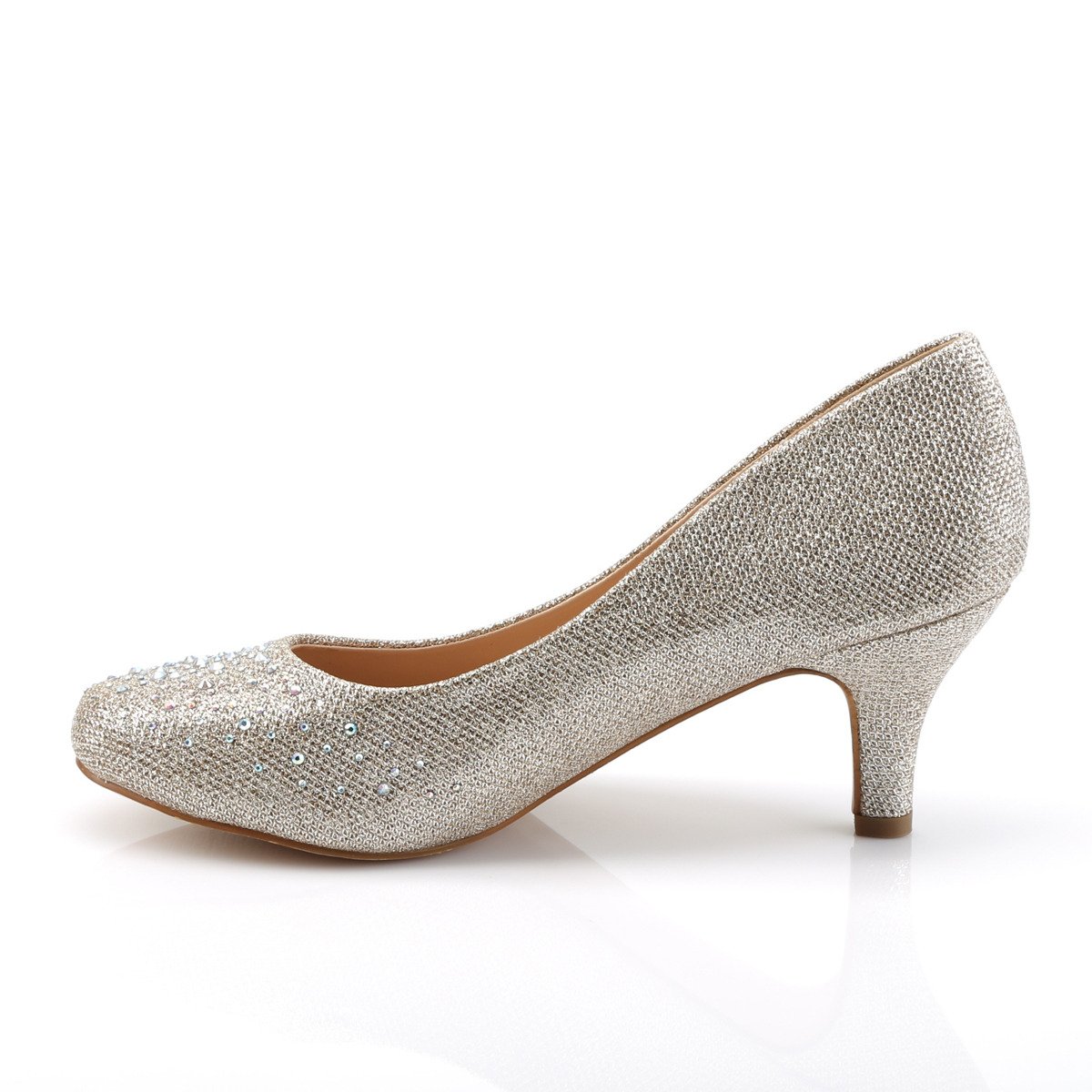 Fabulicious Doris-06 NUGFA - Beige Stilettos