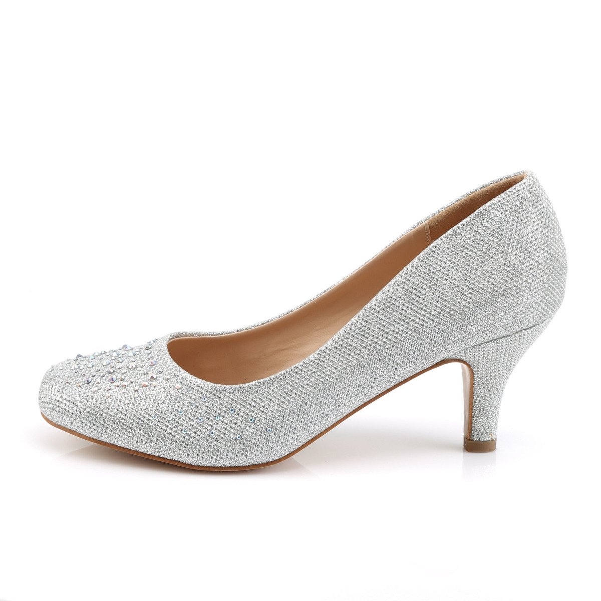 Fabulicious Doris-06 SGFA - Silver Stilettos