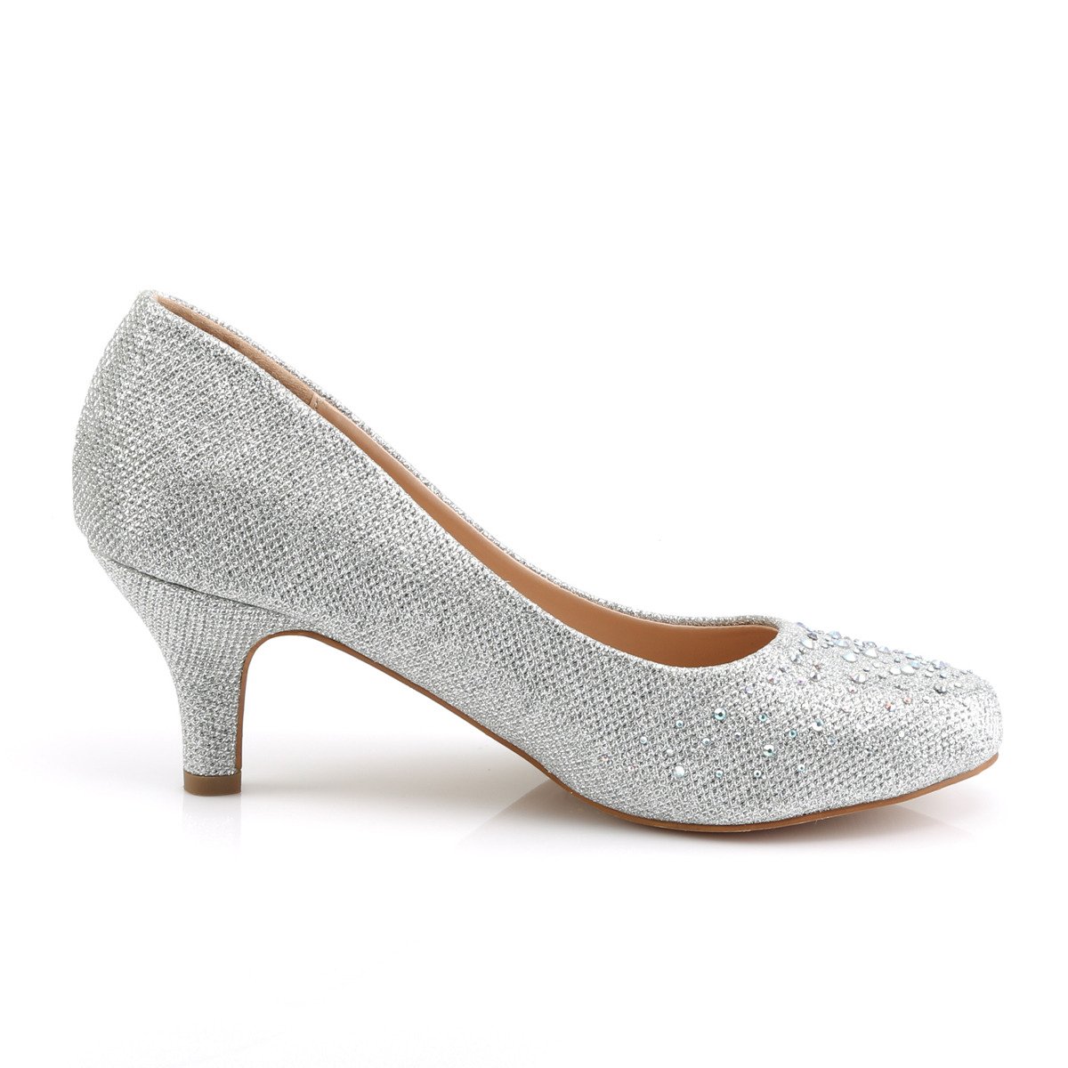 Fabulicious Doris-06 SGFA - Silver Stilettos