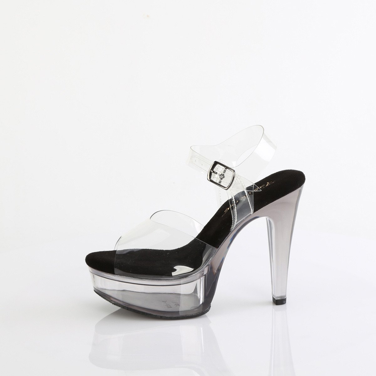 Fabulicious Martini-508 C-B/SMKT - Black Platform High-Heel Sandals