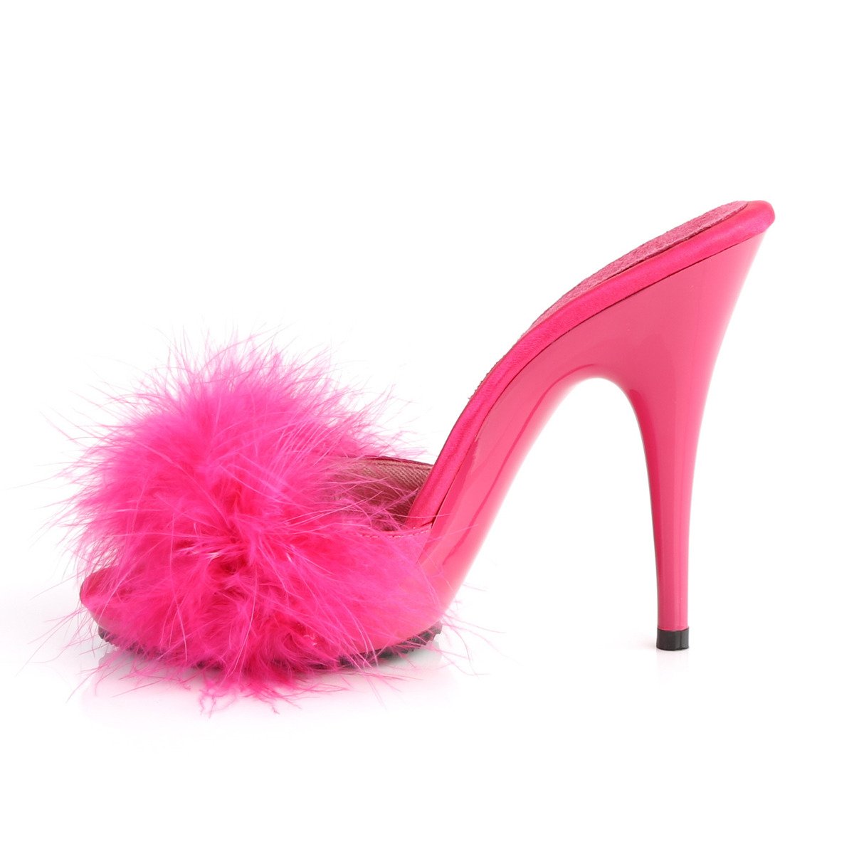 Fabulicious Poise-501F HPSA/M - Pink High-Heel Single Sole Slides