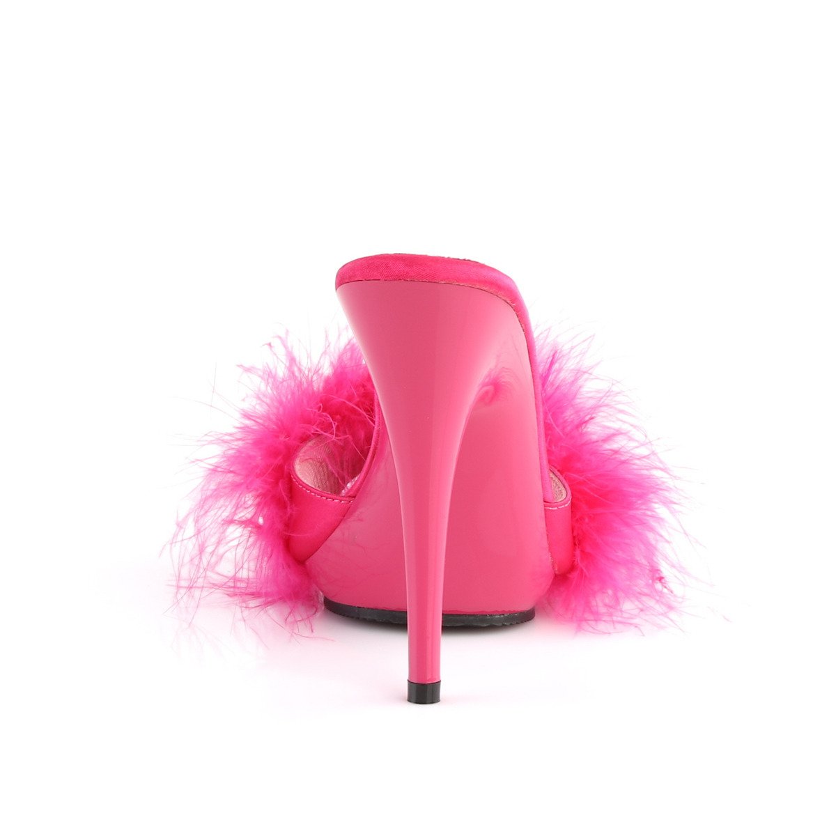 Fabulicious Poise-501F HPSA/M - Pink High-Heel Single Sole Slides