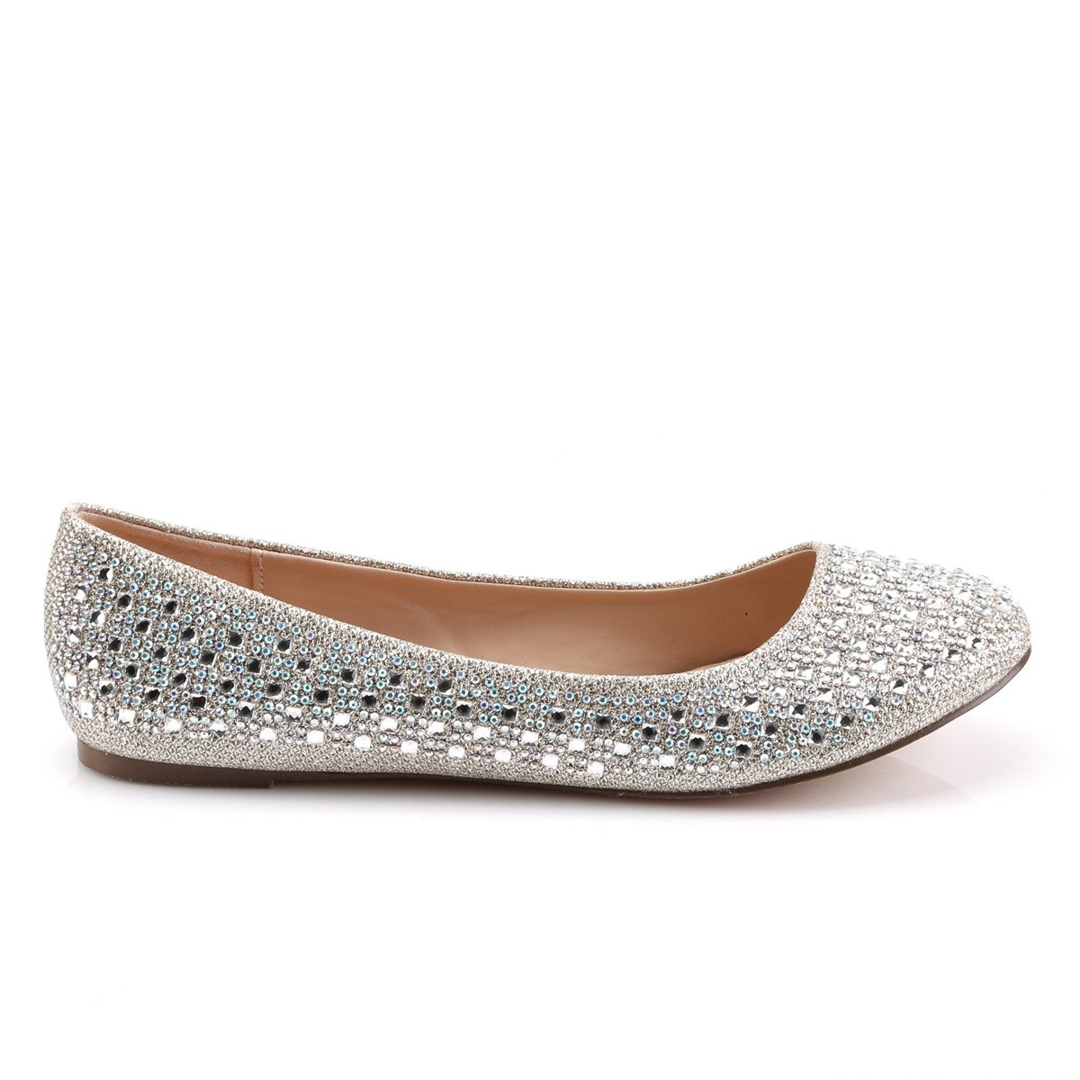 Fabulicious Treat-06 NUGFA - Beige Ballet Flats