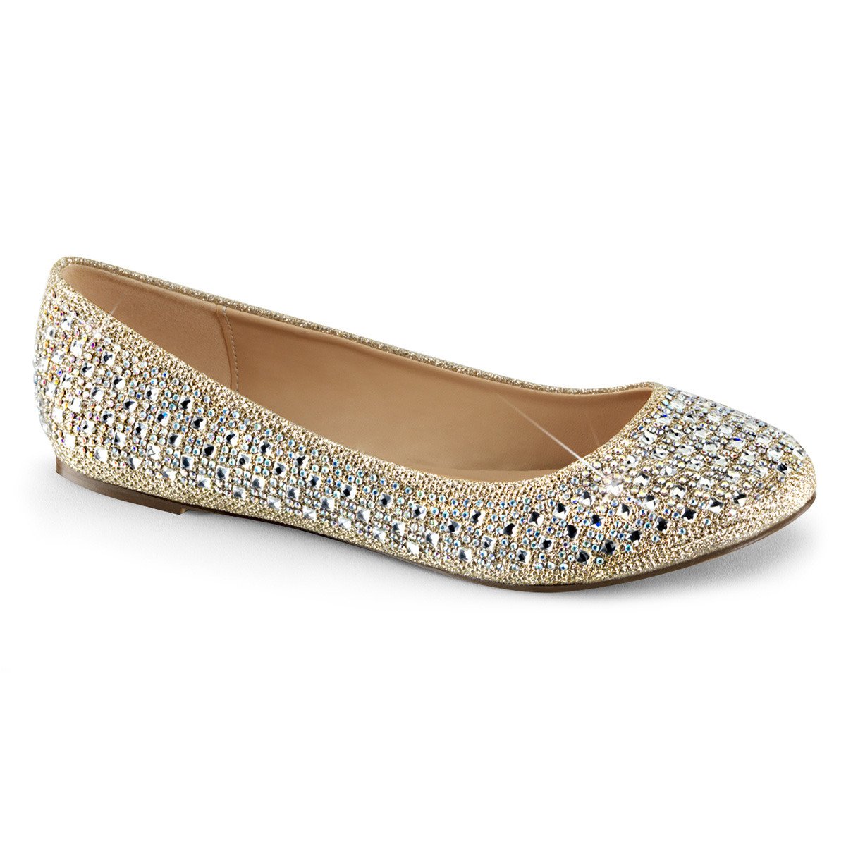 Fabulicious Treat-06 NUGFA - Beige Ballet Flats