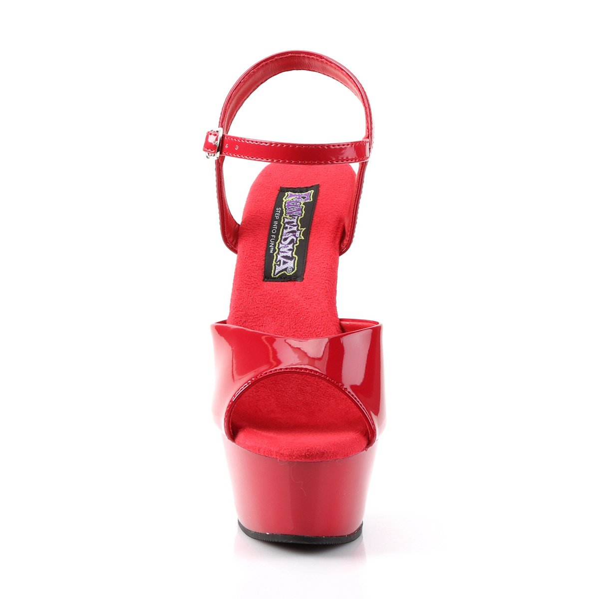 Funtasma Juliet-209 R/M - Shiny Red Platform High-Heel Sandals