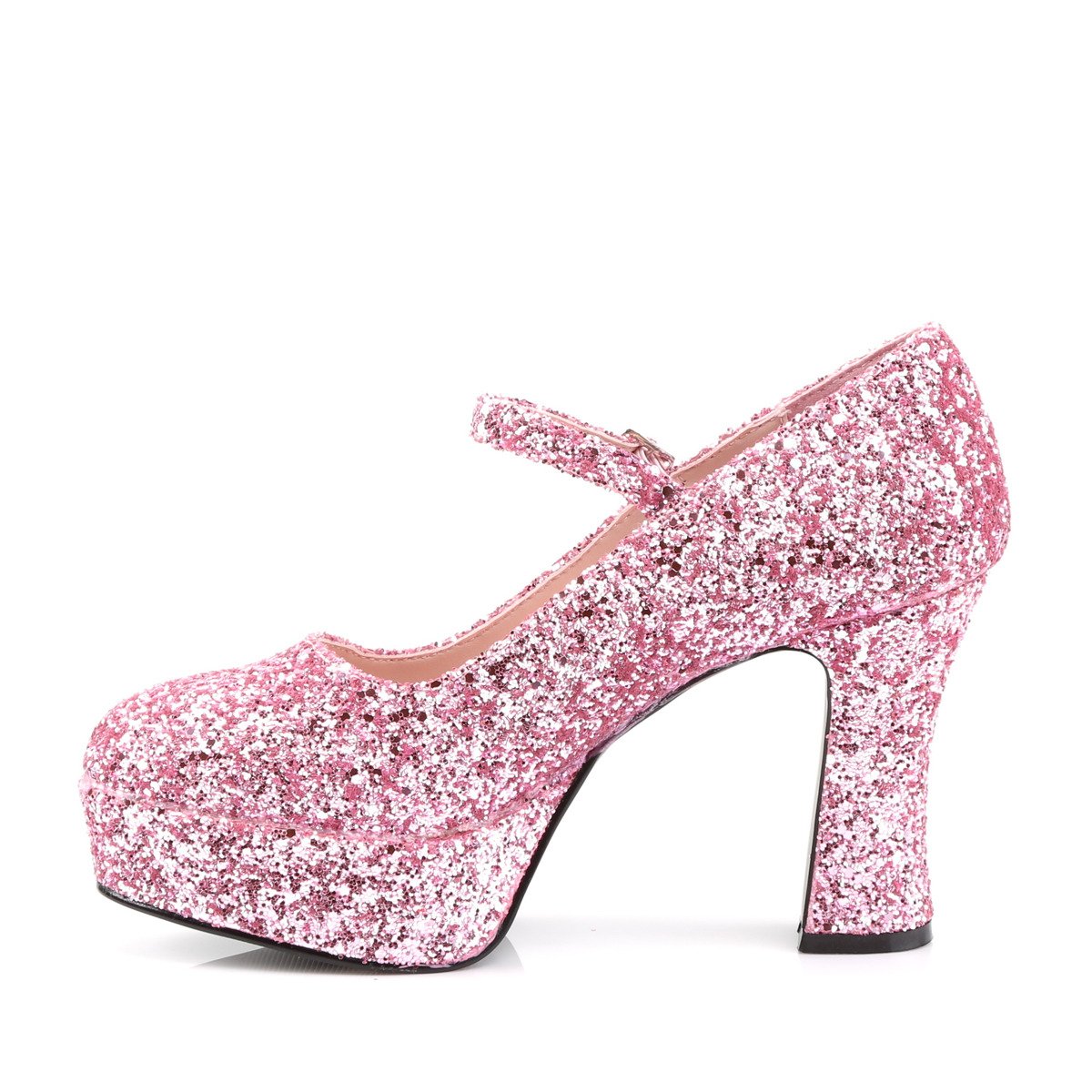 Funtasma Maryjane-50G BP - Pink Platform High Chunky-Heel Mary Jane Shoes