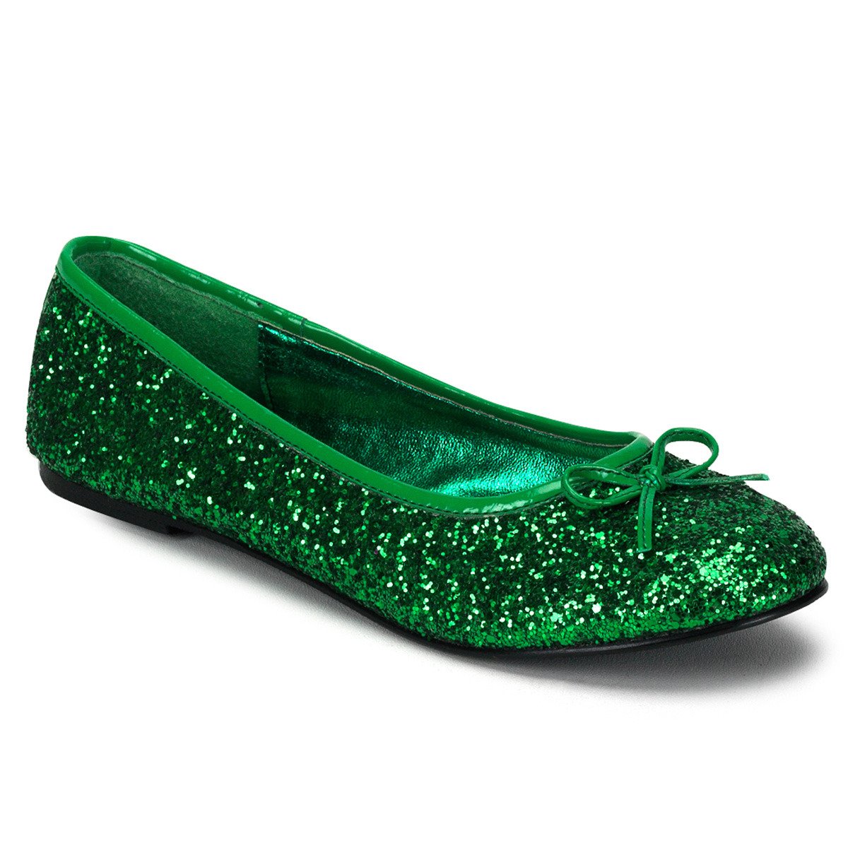 Funtasma Star-16G GRN - Green Ballet Flats