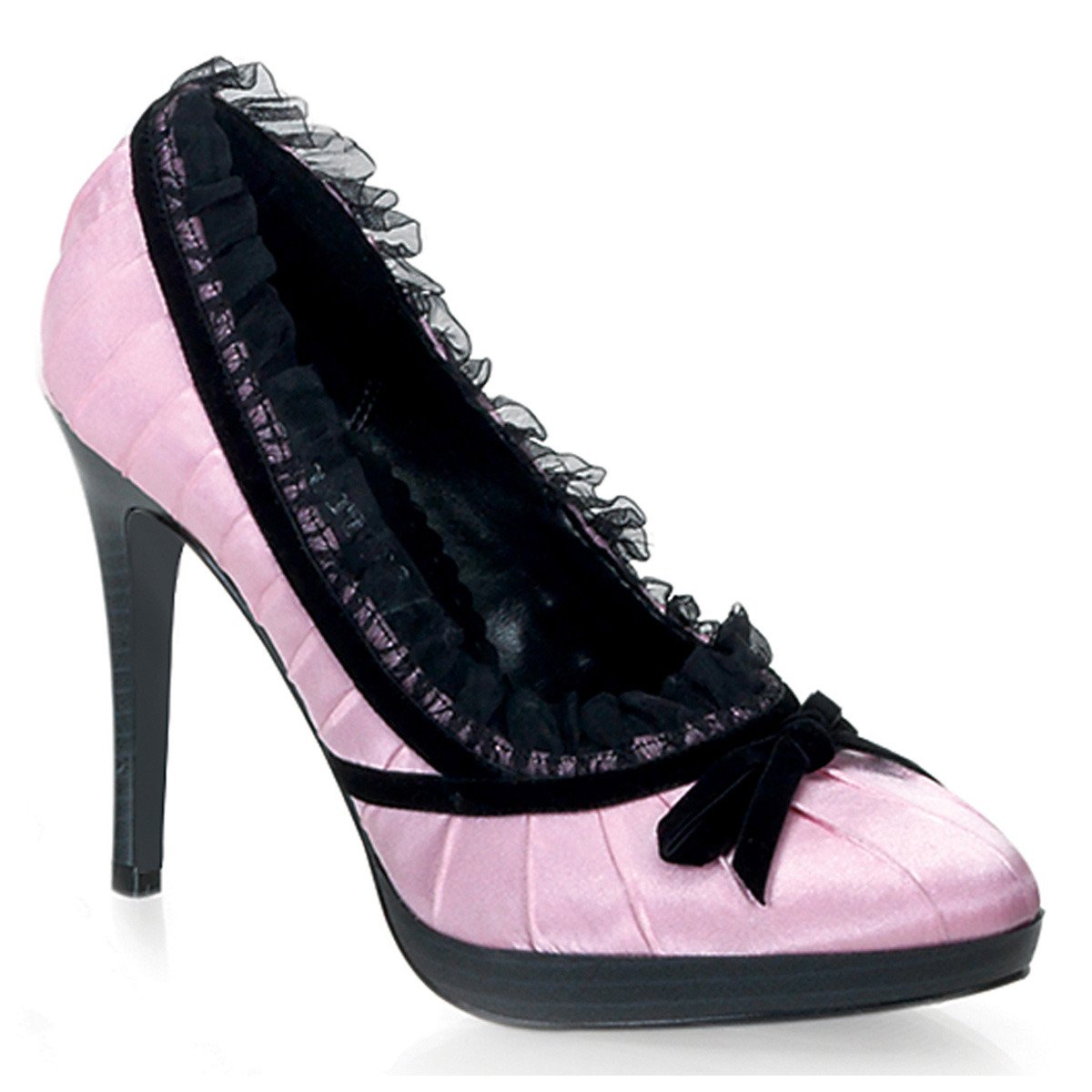 Pin Up Couture Bliss-38 PNB/SAT - Pink Stilettos