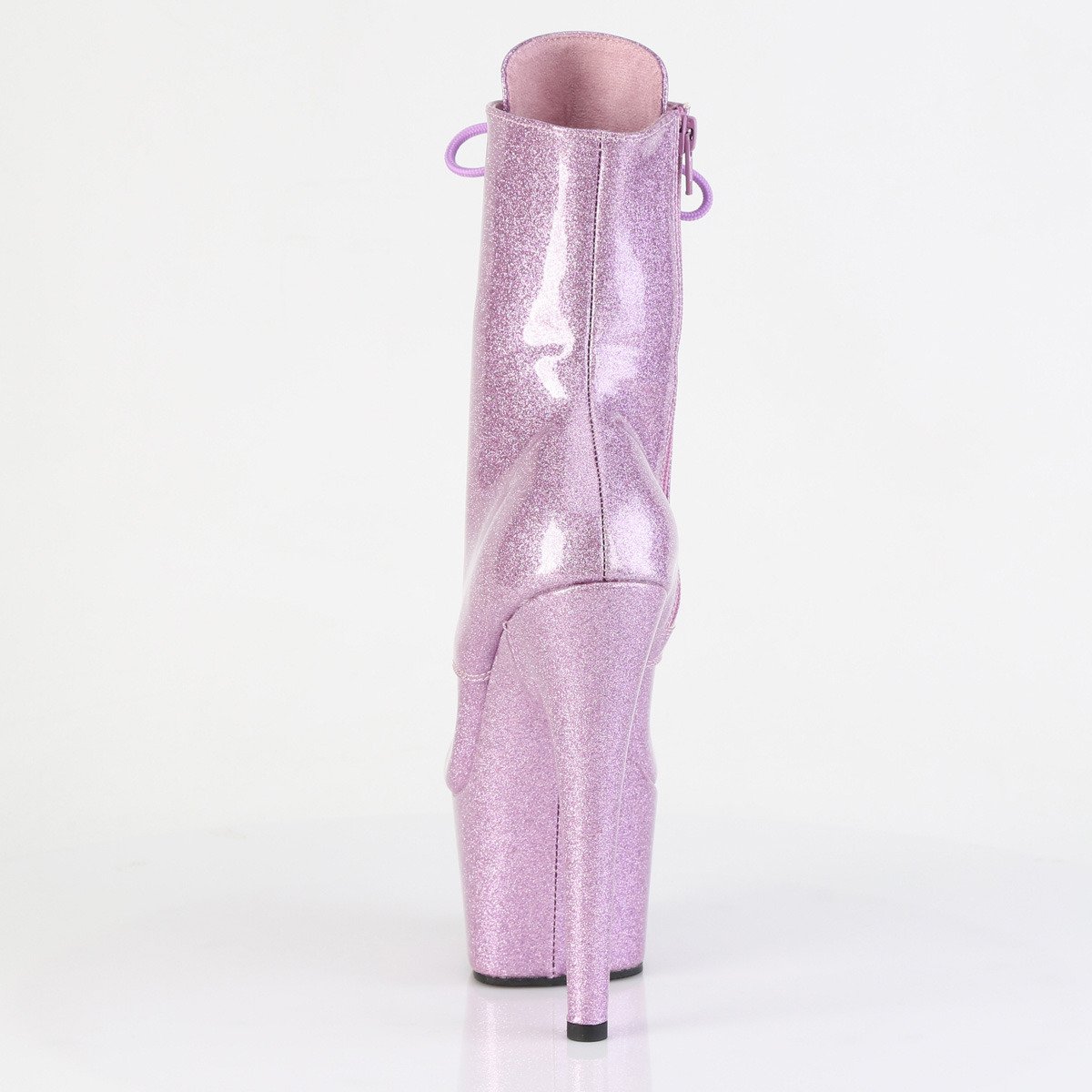 Pleaser Adore-1020GP LLG/M - Shiny Pink High-Platform Ankle Boots