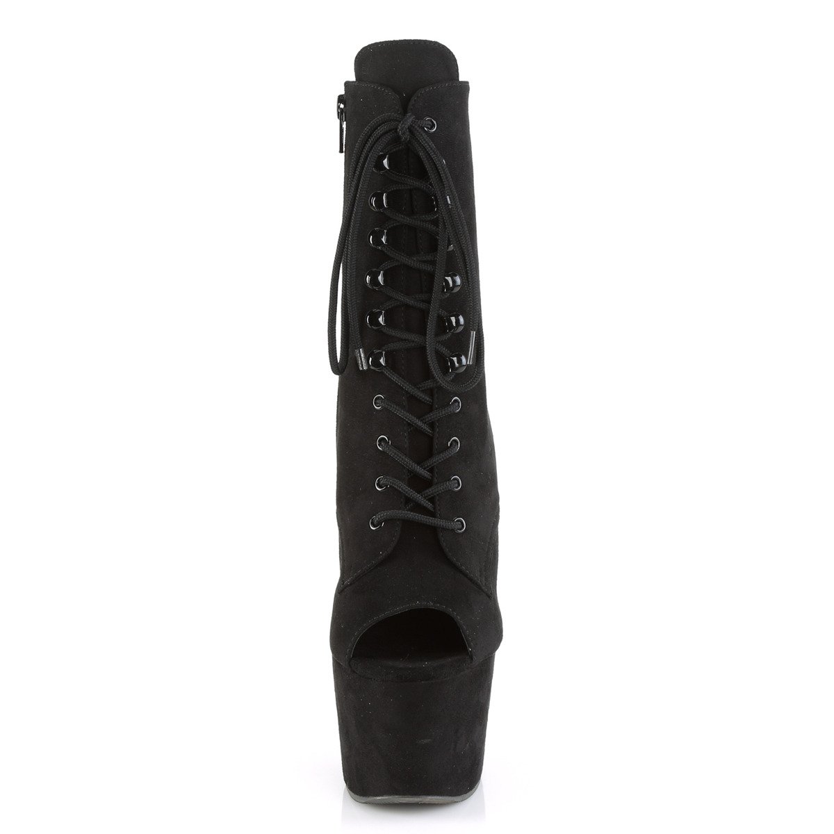 Pleaser Adore-1021FS BFS/M - Black High-Platform Ankle Boots