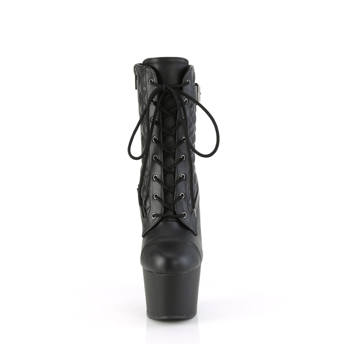 Pleaser Adore-1033 BPU/M - Black High-Platform Ankle Boots