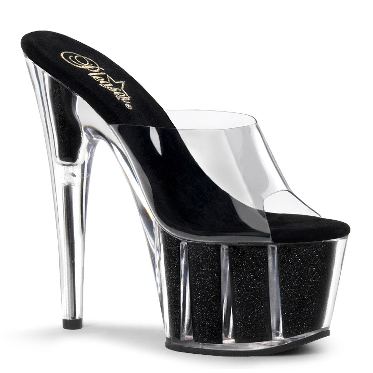 Pleaser Adore-701G C/B - Clear High-Platform Sandals