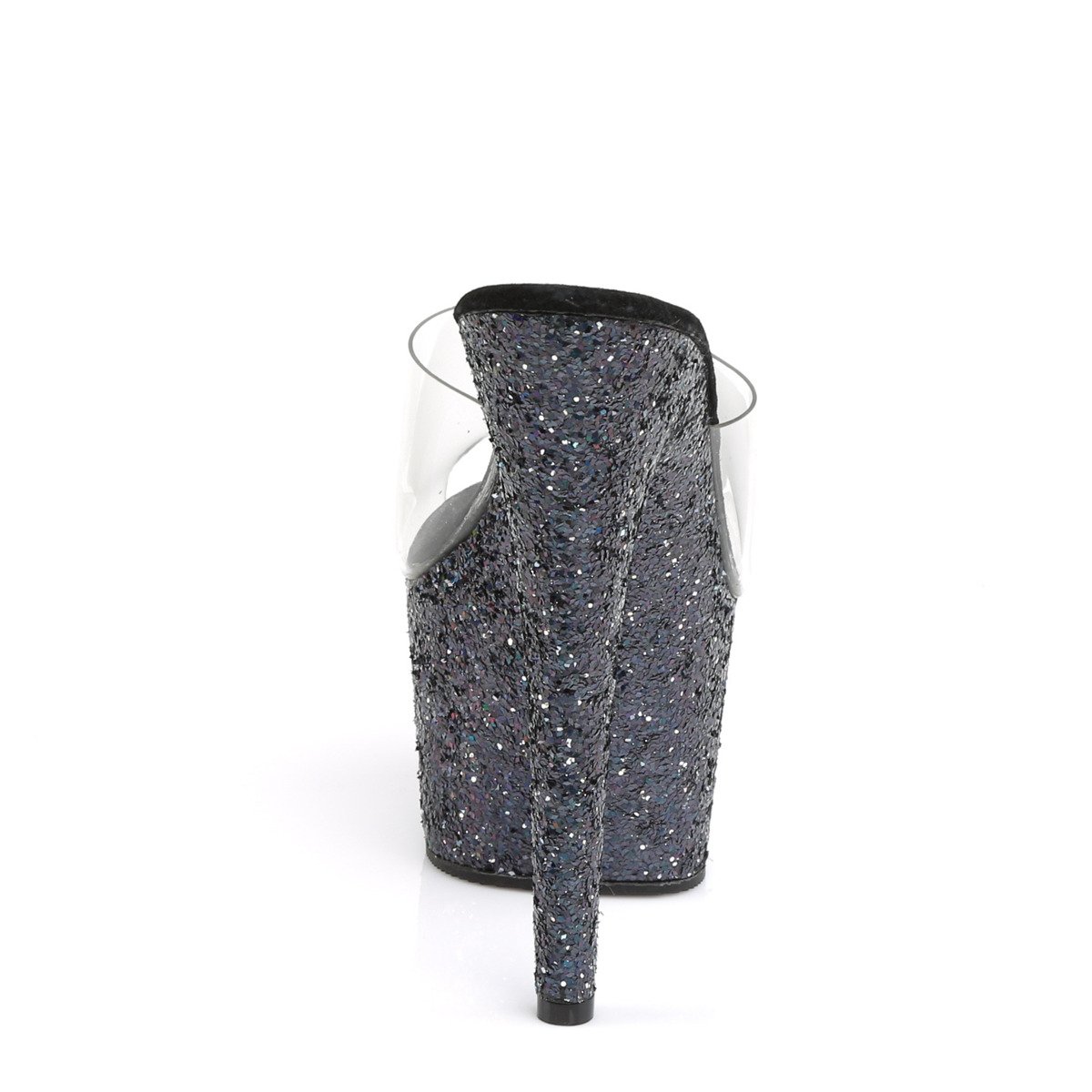 Pleaser Adore-701LG C/BG - Clear High-Platform Sandals