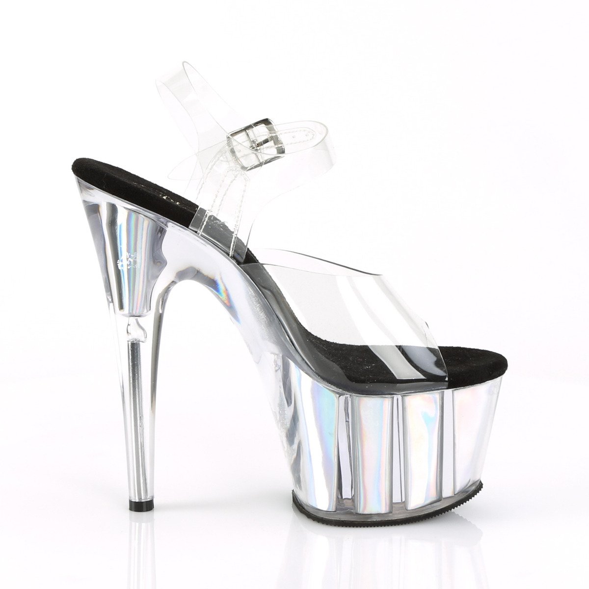Pleaser Adore-708HGI C/S - Clear High-Platform Sandals