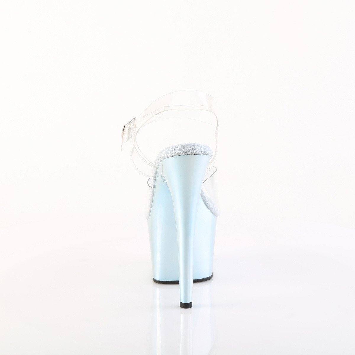 Pleaser Adore-708LQ C/LQLBLHG - Clear High-Platform Sandals