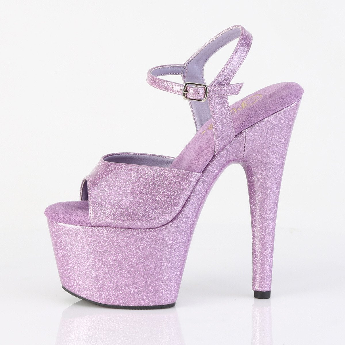 Pleaser Adore-709GP LLG/M - Shiny Pink High-Platform Sandals
