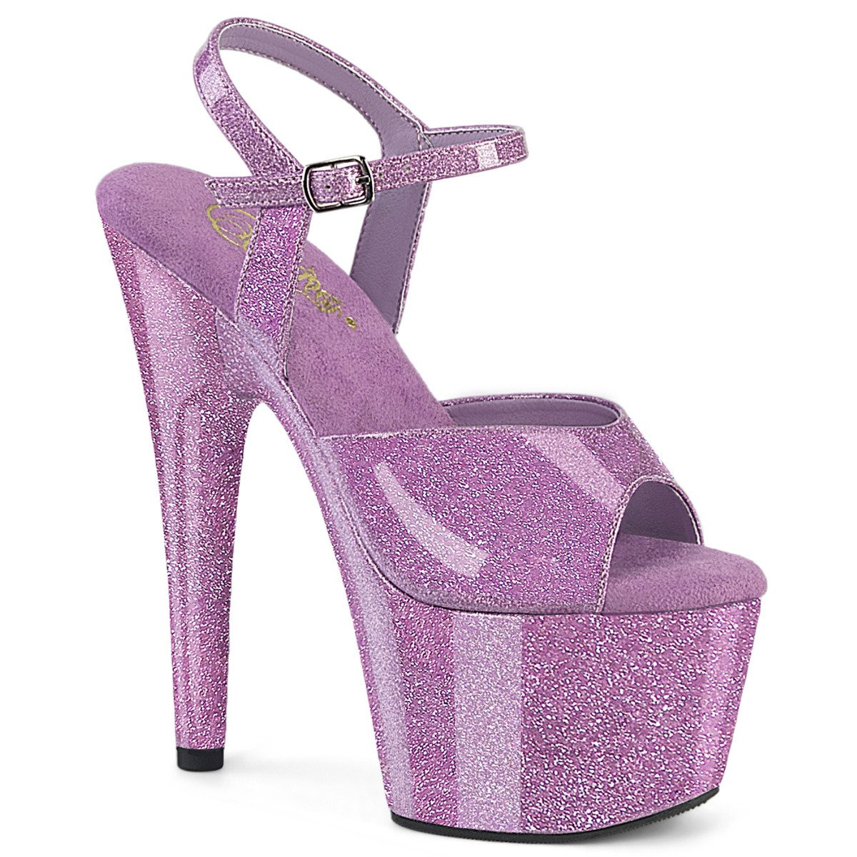 Pleaser Adore-709GP LLG/M - Shiny Pink High-Platform Sandals