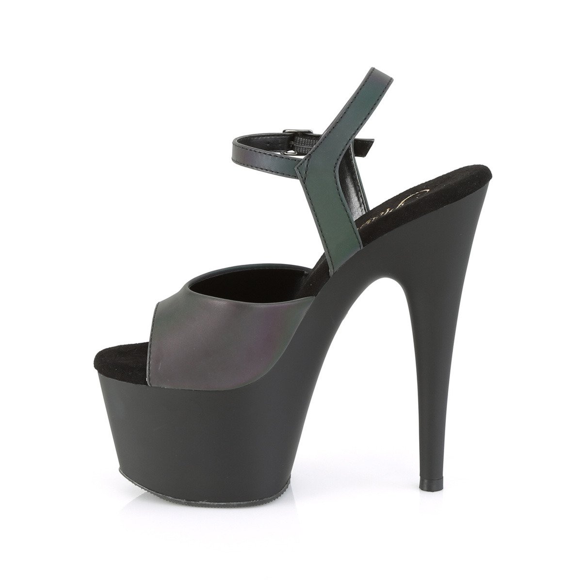 Pleaser Adore-709REFL GNMCRFG/B - Green High-Platform Sandals