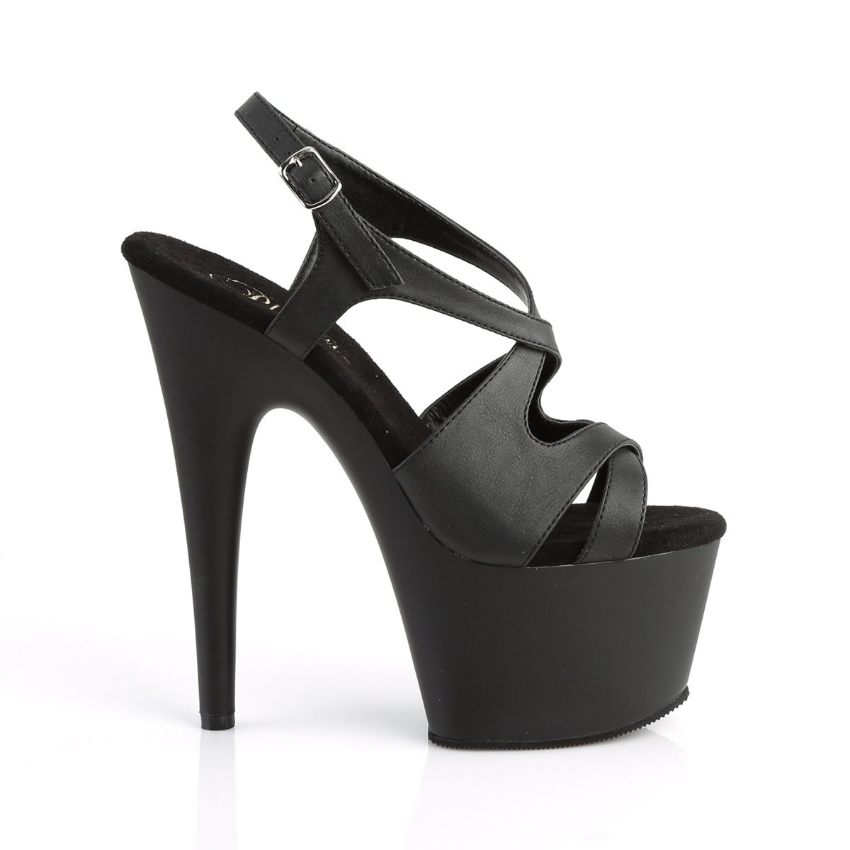 Pleaser Adore-730 BPU/M - Black High-Platform Sandals