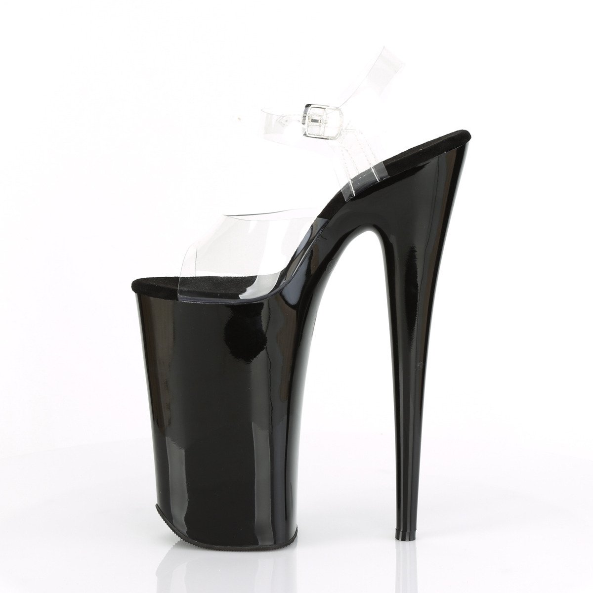 Pleaser Beyond-008 C/B - Clear High-Platform Sandals