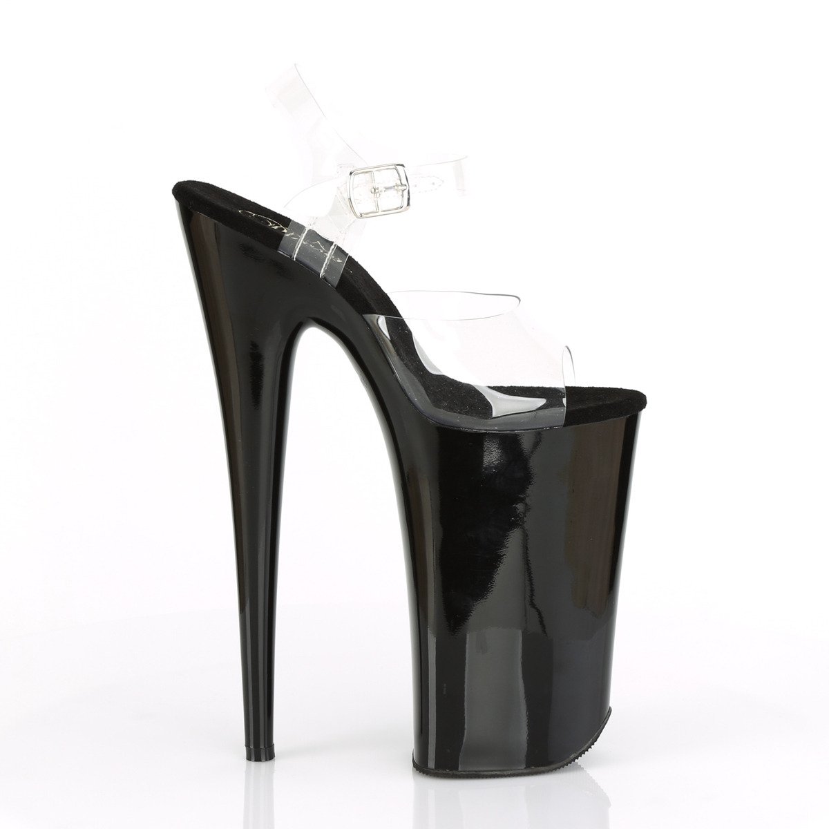 Pleaser Beyond-008 C/B - Clear High-Platform Sandals