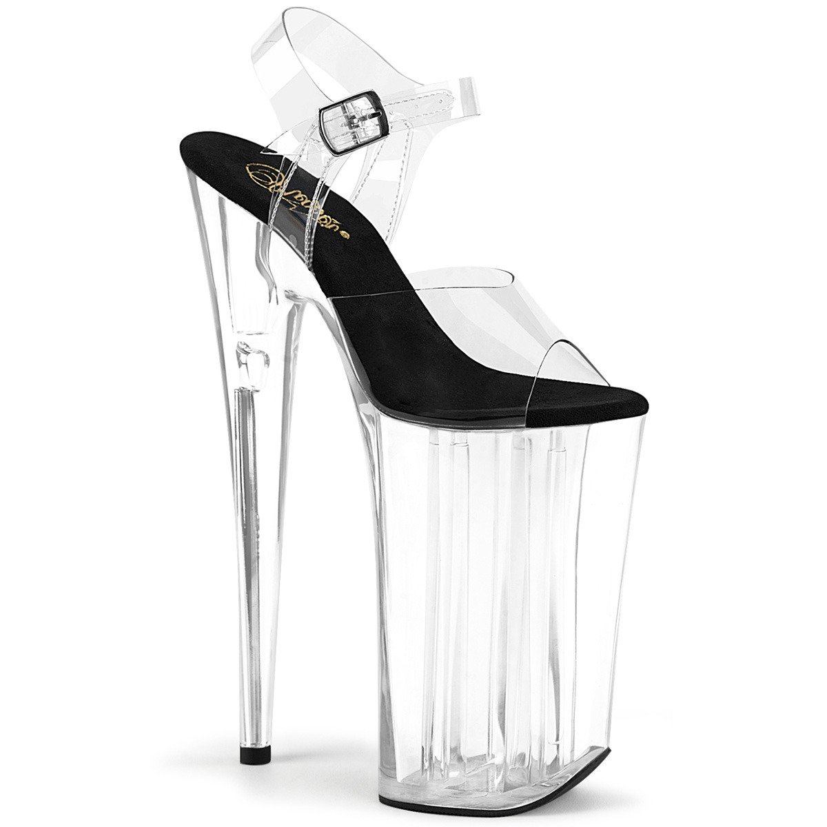 Pleaser Beyond-008 C-B/C - Clear High-Platform Sandals