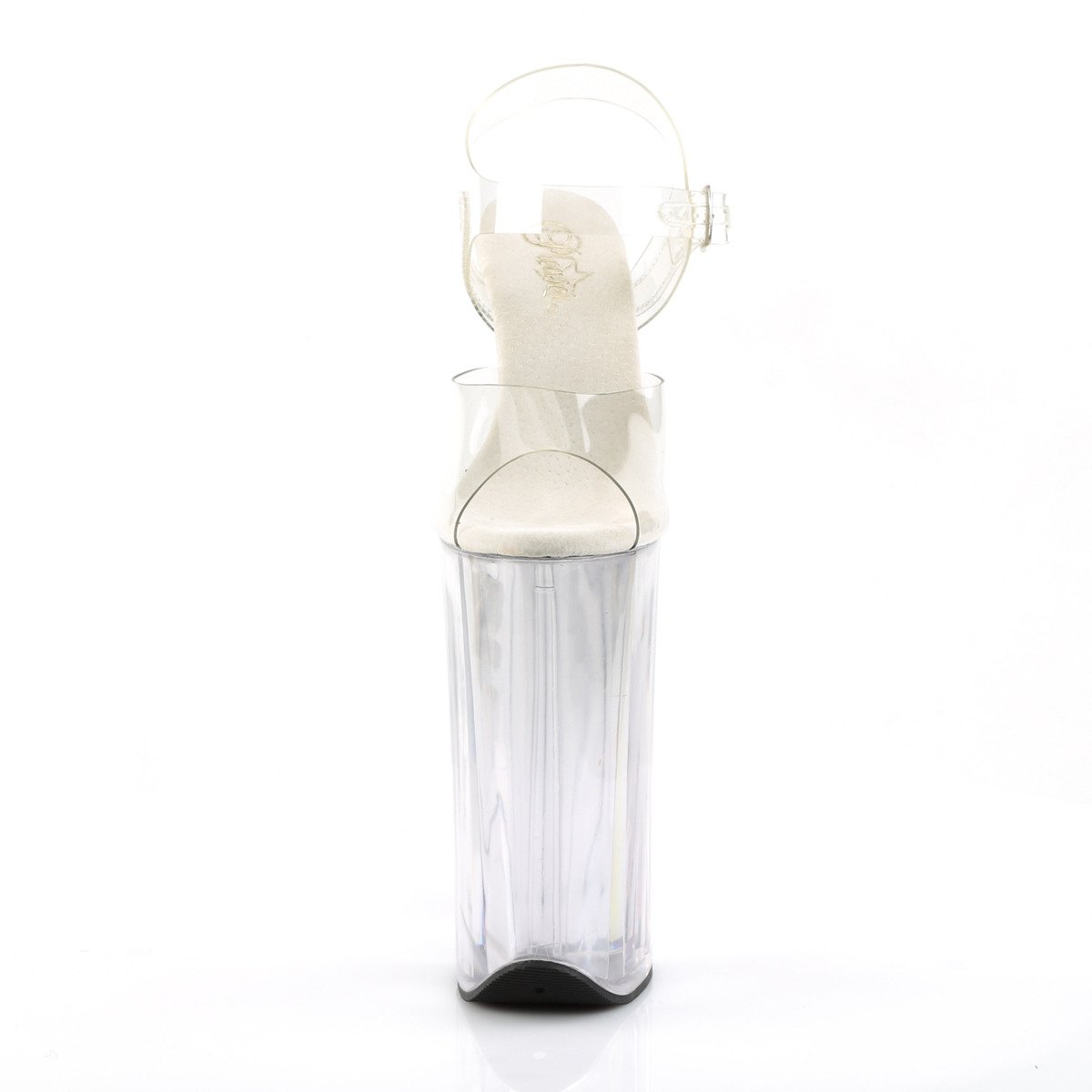 Pleaser Beyond-008 C/M - Clear High-Platform Sandals